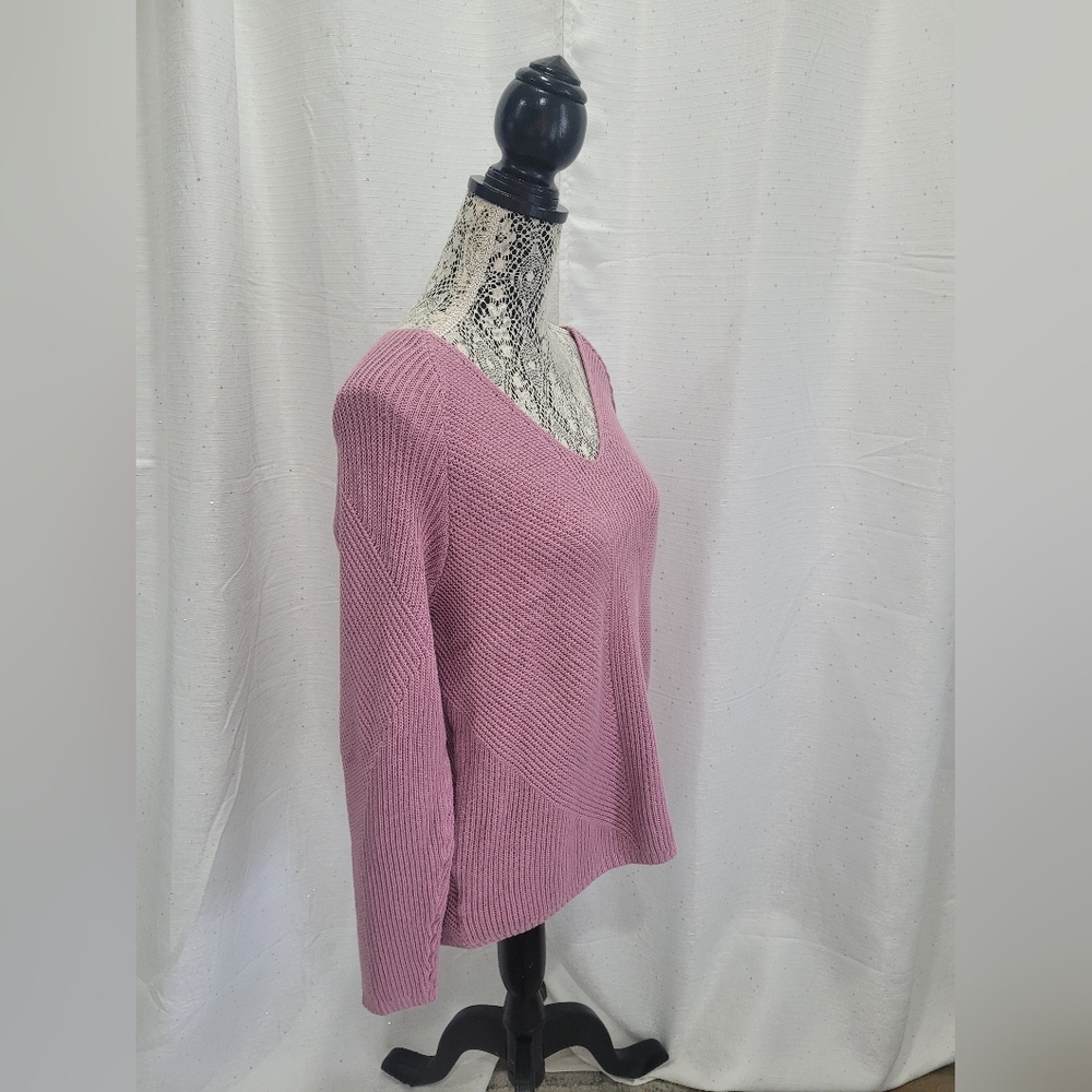Lululemon What the Heart Wants Sweater Pink Taupe Size 10 - Picture 6 of 8